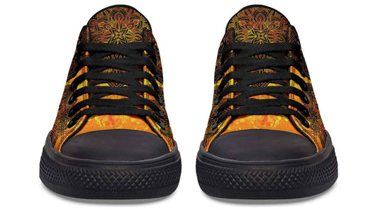 Fashion Print Couple Low-Top Canvas Shoes