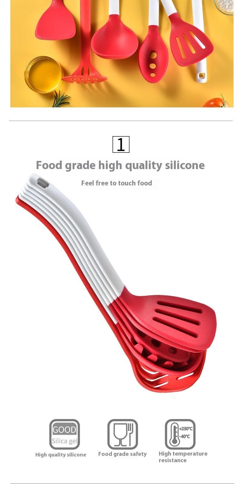 Nylon Vertical Storage Silicone Kitchenware 6-piece Set