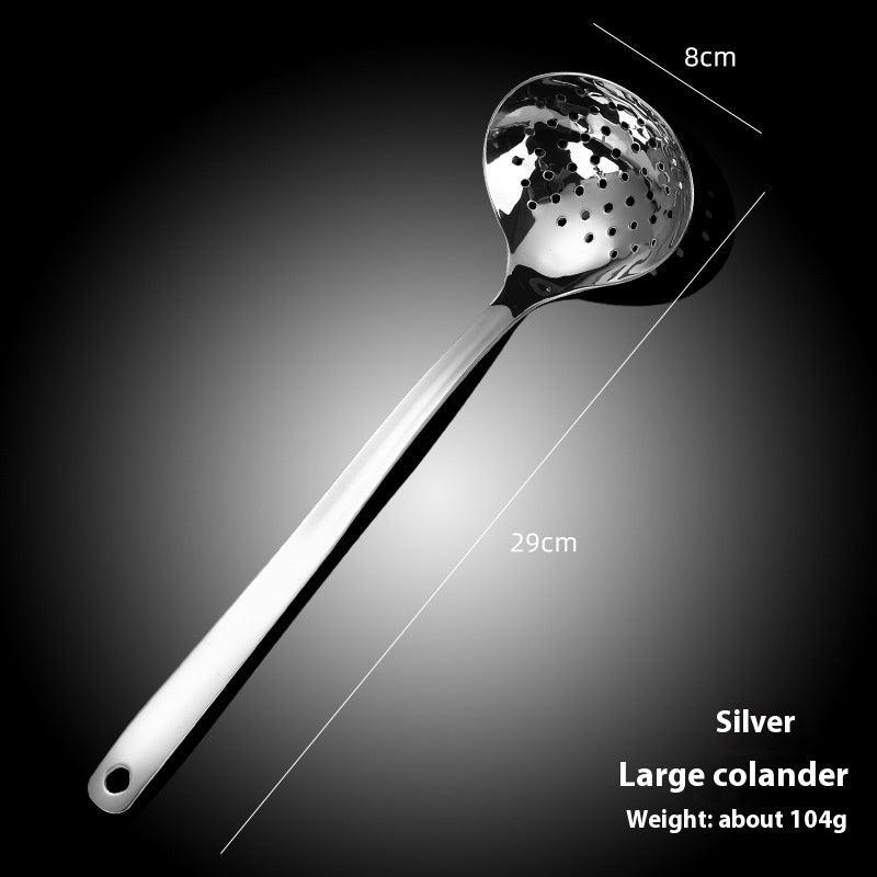 Stainless Steel Soup Ladle Household Kitchen Kitchenware Long Handle