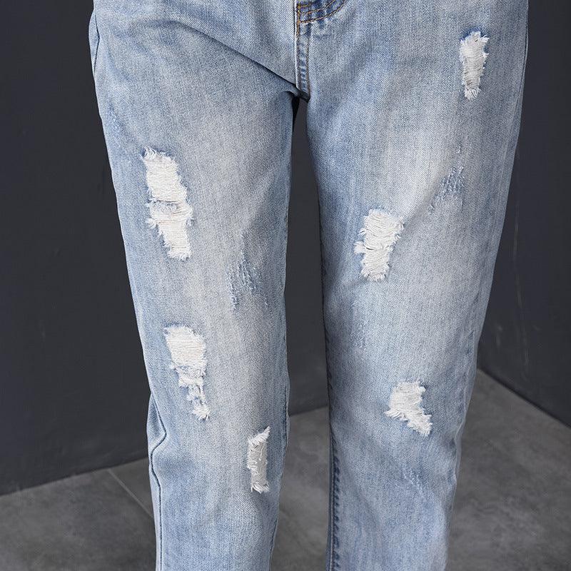Small Nine-point Harlan Straight Daddy Pants Trend