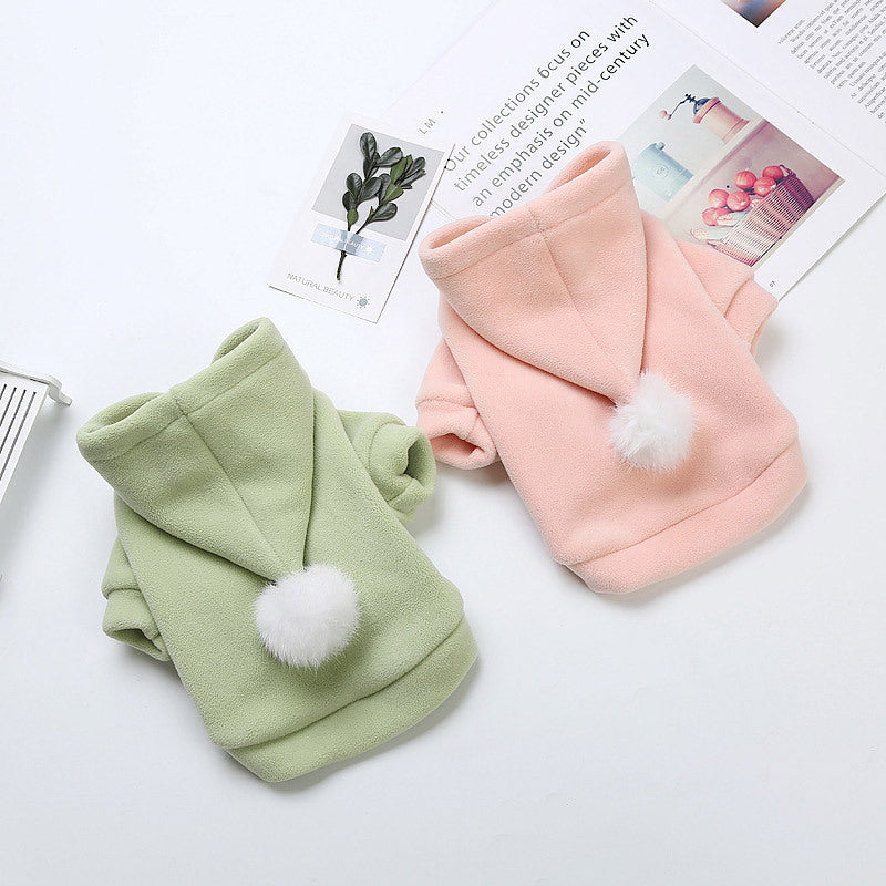 Pet Clothes Autumn Winter Cotton-padded Coat Warm