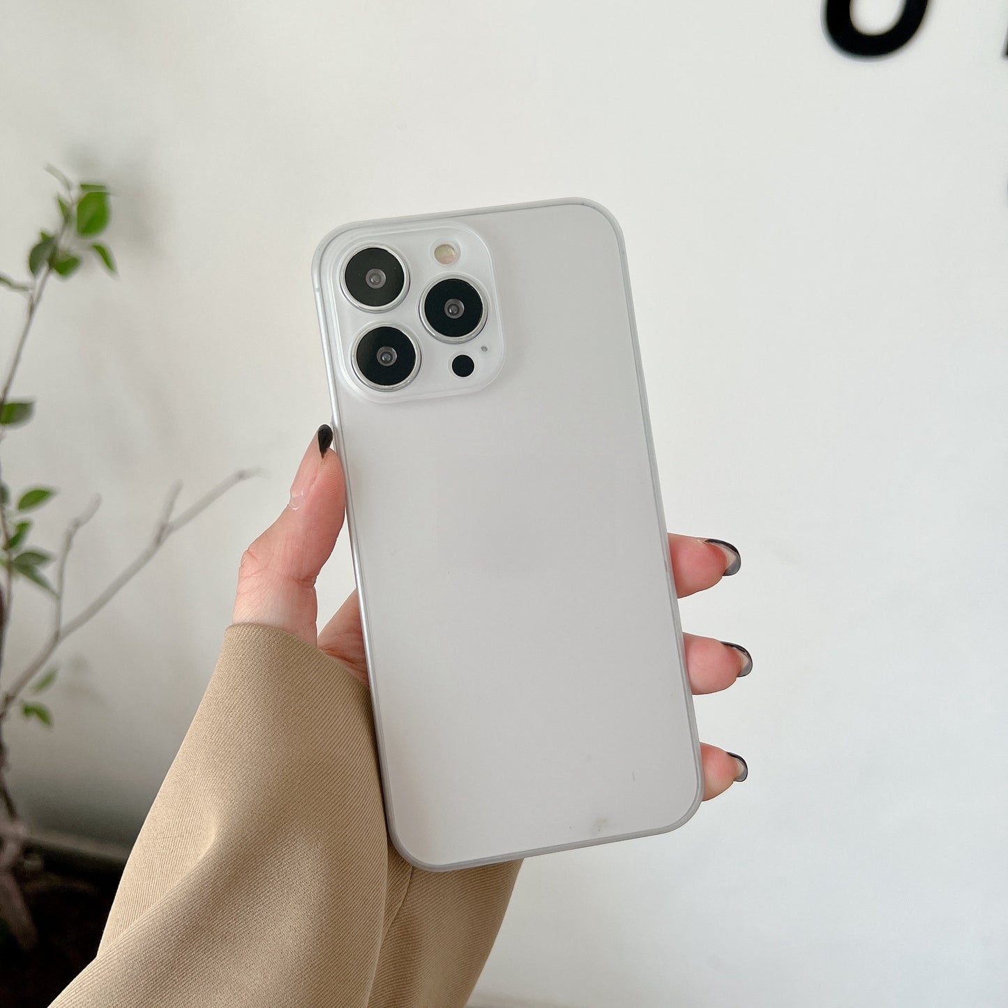 Ultra-thin Pp Hard Shell All Wrapped Lens Protection Frosted Hand Shell