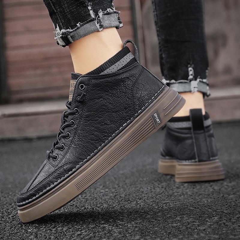 Men's Shoes Work Trend High Top Board