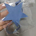 Leather Five-pointed Star Keychain Pendant Bag Ornament