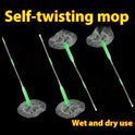Hand Wash Free Self Twisting Rotating Mop For Both Dry And Wet Use