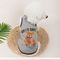 Breathable Thin Pet Clothes Summer Puppy Clothes Cat Clothes Dog Vest