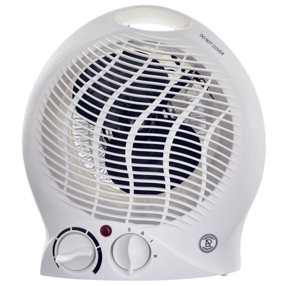 Fan Heater Portable Electric Hot Warm Air Upright Overheat Protection