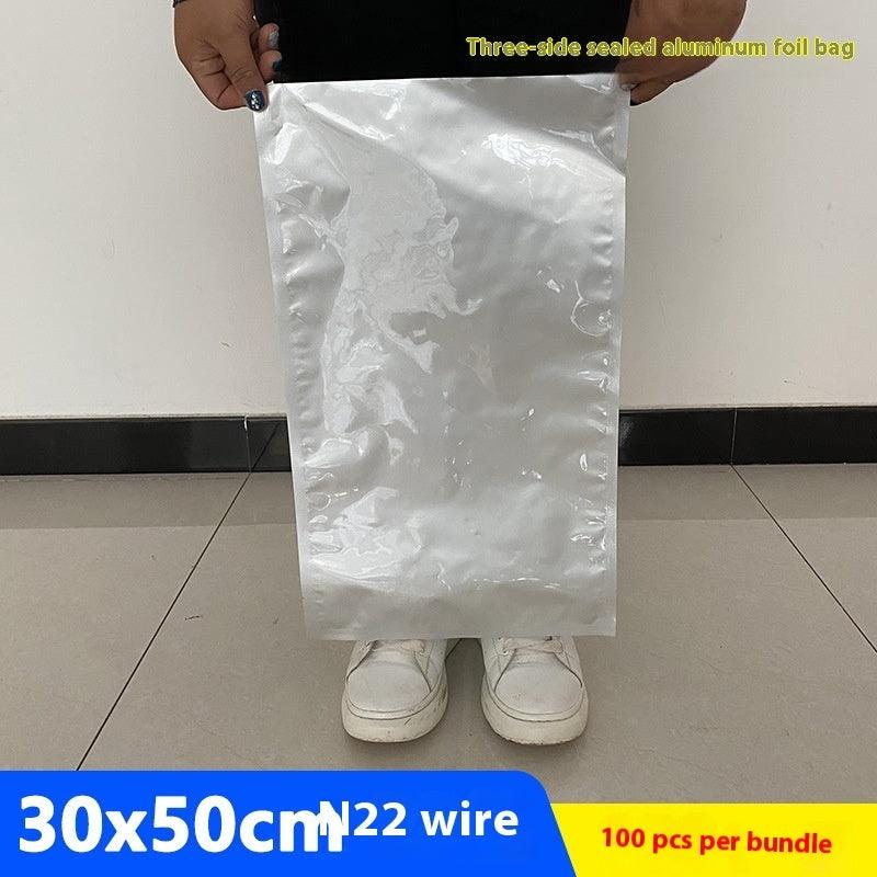 Food Grade Packaging Frozen To Keep Fresh Three-side Sealing And Bag Aluminum Foil Bag