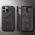 Alcantara Suede Phone Case Magnetic All-inclusive Men And Women