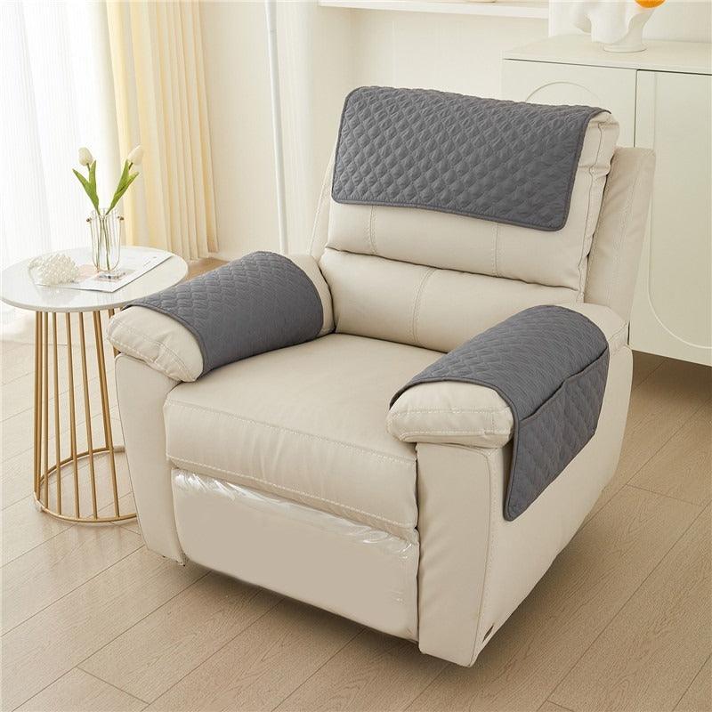 Sofa Headrest Armrest Pad Three-piece Set