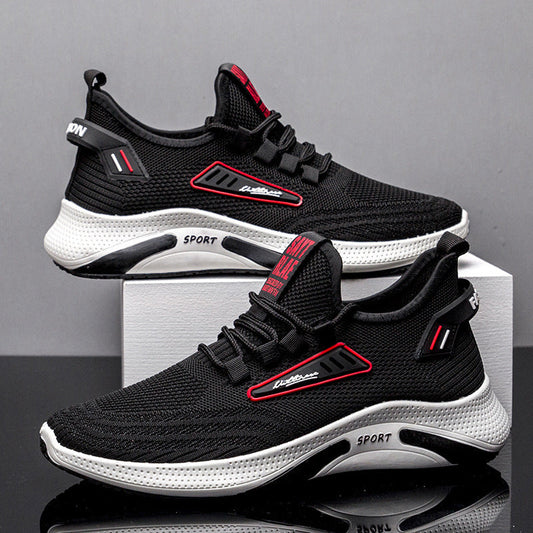 Men's Sports Shoes Fly Woven Mesh Casual