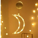Star String Lights LED Christmas Curtain Lights Indoor Bedroom Home Party Decoration Snowman Christmas Tree Holiday Lights