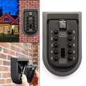 Outdoor High Security Wall Mounted Key Safe Box Code Lock Storage 4 Digit UK