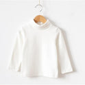 Small And Medium-sized Children's Long-sleeved Bottoming Shirt Pure Cotton New