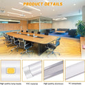 4FT LED Ceiling Lamp Office Strip Lights Shop Garage Batten Tube Light 4000K
