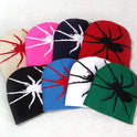 Multi-Color Trendy All-match Spider Warm Soft Comfortable Personality Jacquard Knitted Woolen Cap Street Ins Style