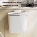 Kitchen Wall-mounted Trash Can Household Toilet Large Capacity Punch-free Hanging