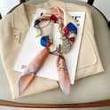 Women's Fashion And Colorful Colorful Silk Scarf