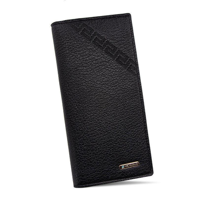 Fashion Embossed Magnetic Buckle Multi Card Slot Men's Wallet