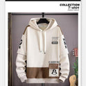 Spring And Autumn Hooded Sweater Fleece-lined Boys And Teenagers Sports Clothing