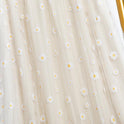 Mesh Little Daisy Chiffon A- Line Skirt