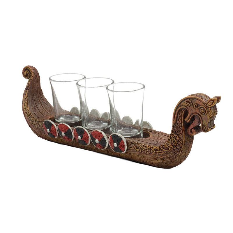Shot Glass Personalized Viking Pirate Glass Cup
