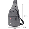 Outdoor Mountaineering Cycling Shoulder Messenger Bag Oxford Cloth