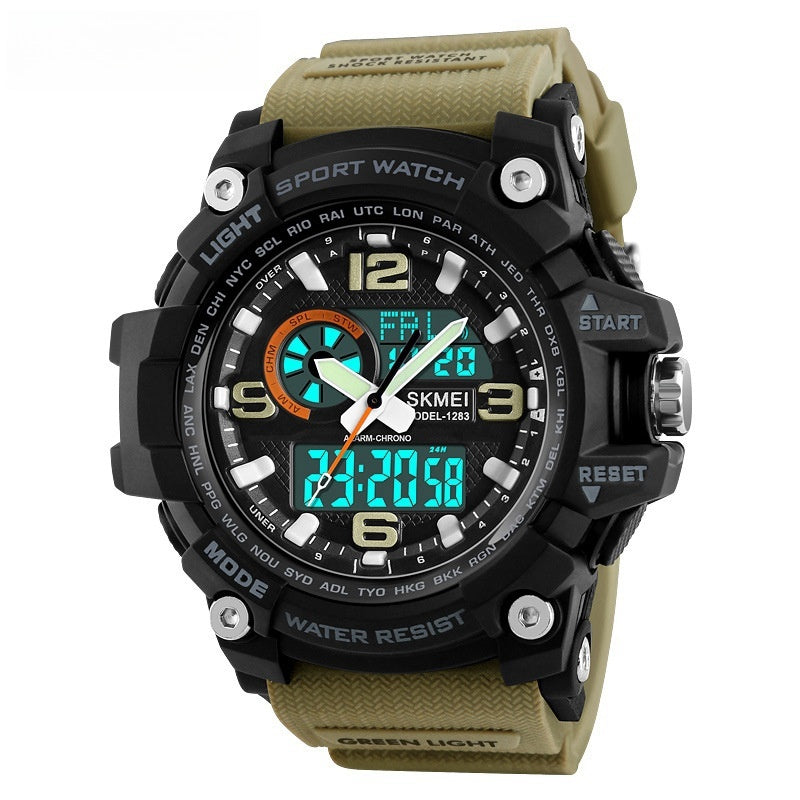 Sports Waterproof Electronic Watch Multifunctional Men