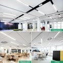 4FT LED Ceiling Lamp Office Strip Lights Shop Garage Batten Tube Light 4000K