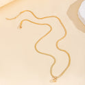 Fashion Alloy Peach Heart Waist Chain Pendant