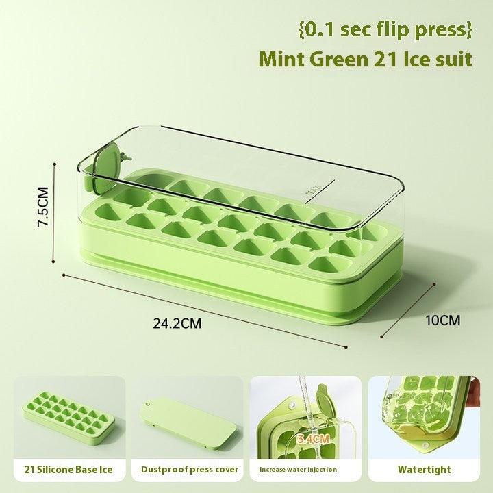 Household Pressing Food Grade Plastic Ice Tray Mold