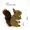 Squeaky Dog Toy Pet Toy Dog Biting Toy Dog Squirrel Plush Toy Interactive Chewing Toy For Small Large Dogs Aggressive Chewers