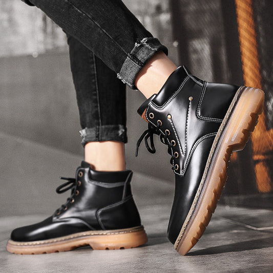 Work Boots Trend High Top Martin Boots Men's Shoes