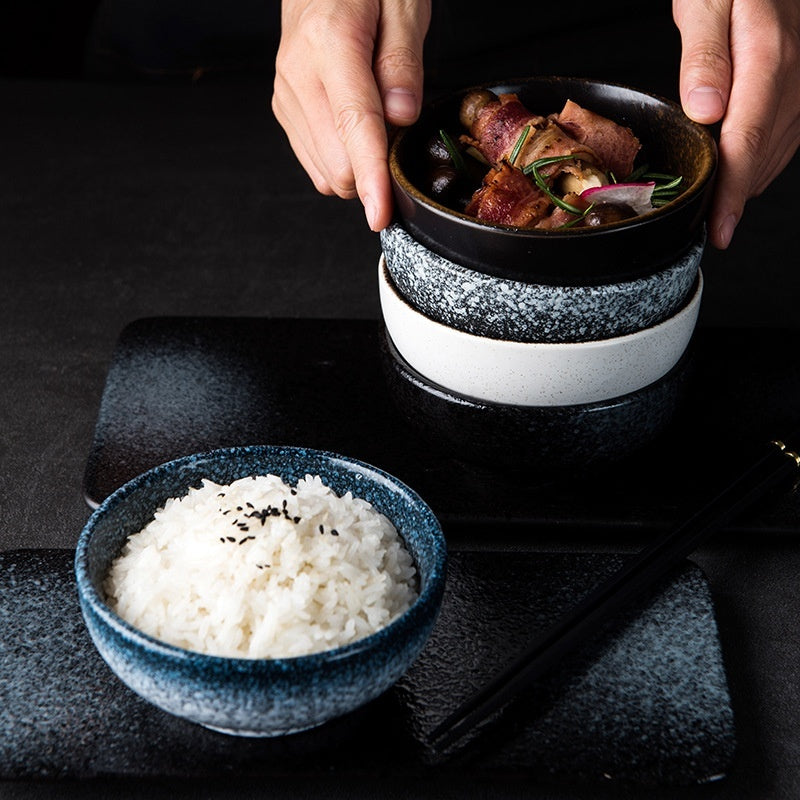 Rice Bowl Household Eating Japanese Style