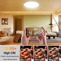 LED Ceiling Light Round Panel Down Lights Bathroom Kitchen Living Room Wall Lamp