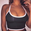 NEW HALTER BRALET CROP TOP