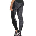 Multi panel hip lifting stretch plus size Leggings