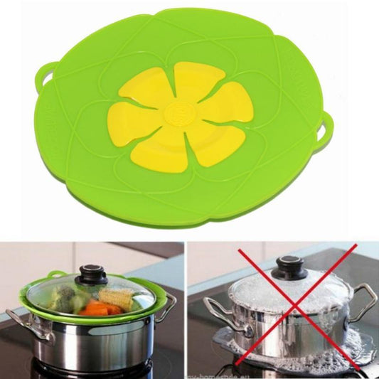 Anti-splash Oil Silicone Anti-overflow Lid