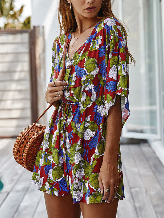 Printed spring summer Jumpsuit