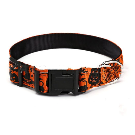 Halloween pet collar