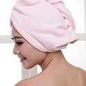 Women's Hair Dryer Cap, Absorbent Dry Hair Towel
