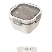 Large Capacity Separated Plastic Seal Lunch Box