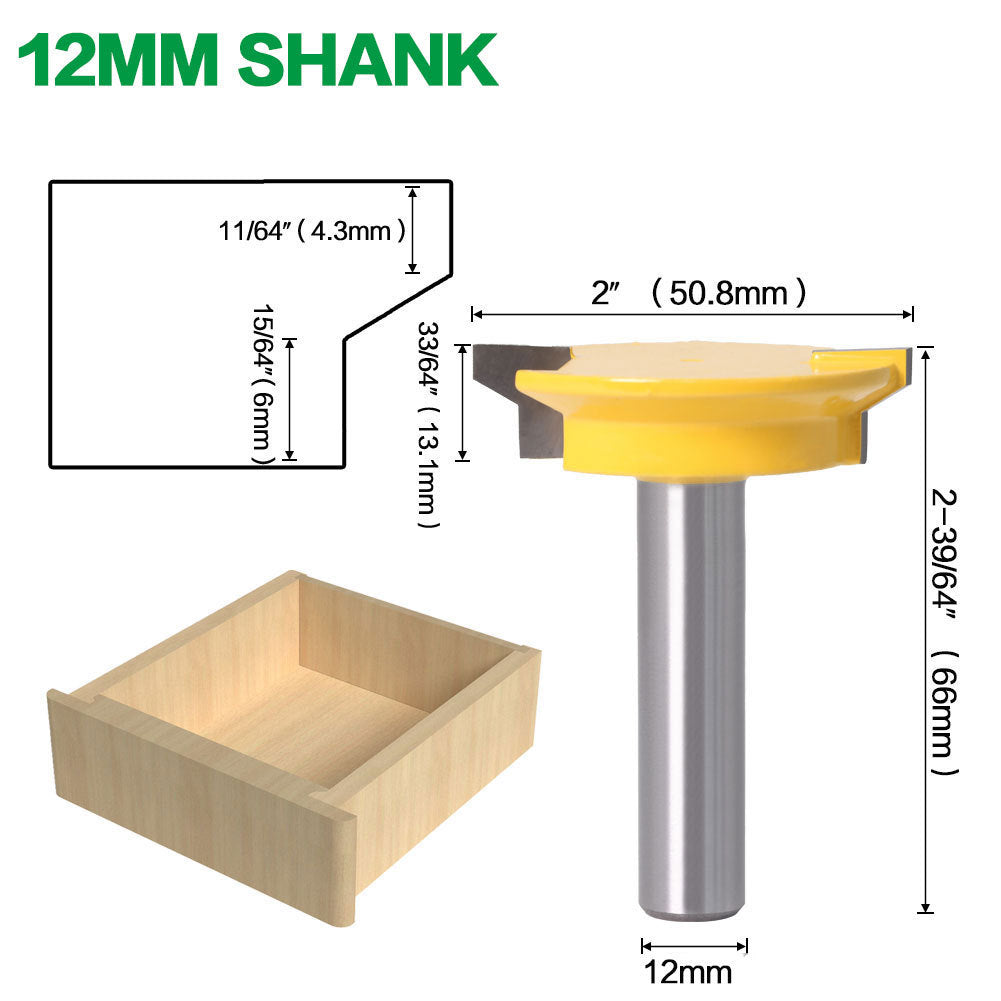 Woodworking Cutter Engraving Knife 1/2x 50.8mm Yellow