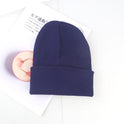 Light Board Knitted Hat Winter Wool Hat Men's And Women's Warm Hat