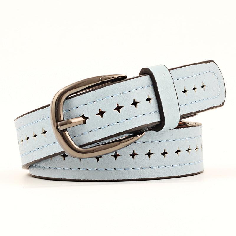 Alloy pin buckle belt