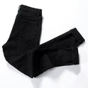 Women's Stretch High Waist Thickened Warm And Velvet Jeans