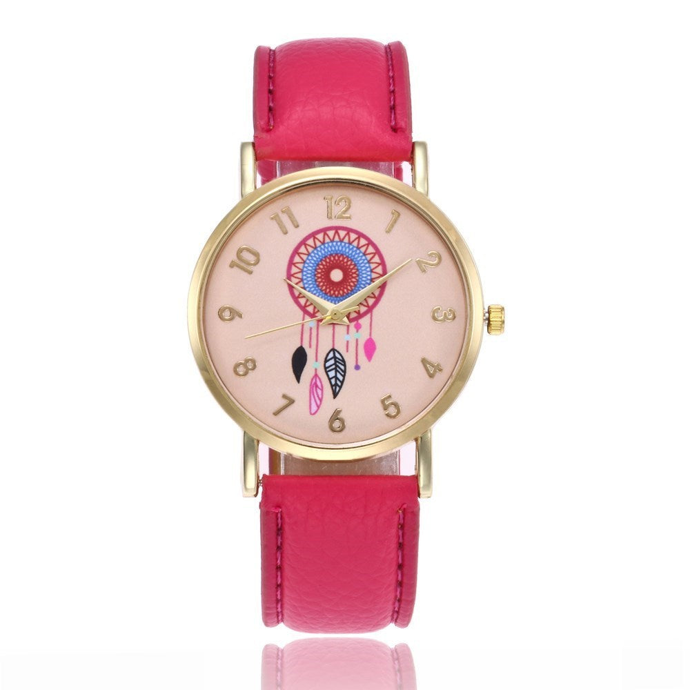 Ladies casual belt watch