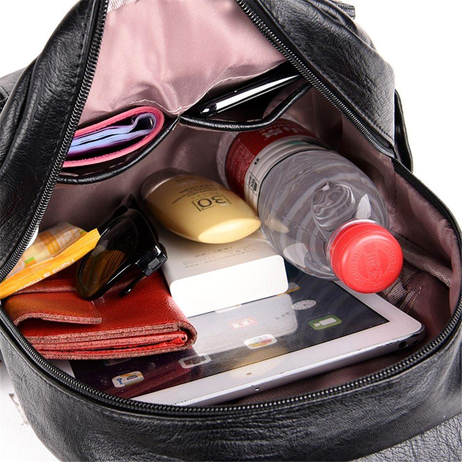 Backpack ladies all-match small backpack casual fashion travel school bag