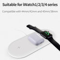 Compatible with Apple, Mobile phone desktop wireless charging three-in-one iwatch charger