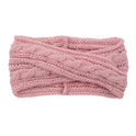 European And American Knitting Twist Cross Wool Hair Band